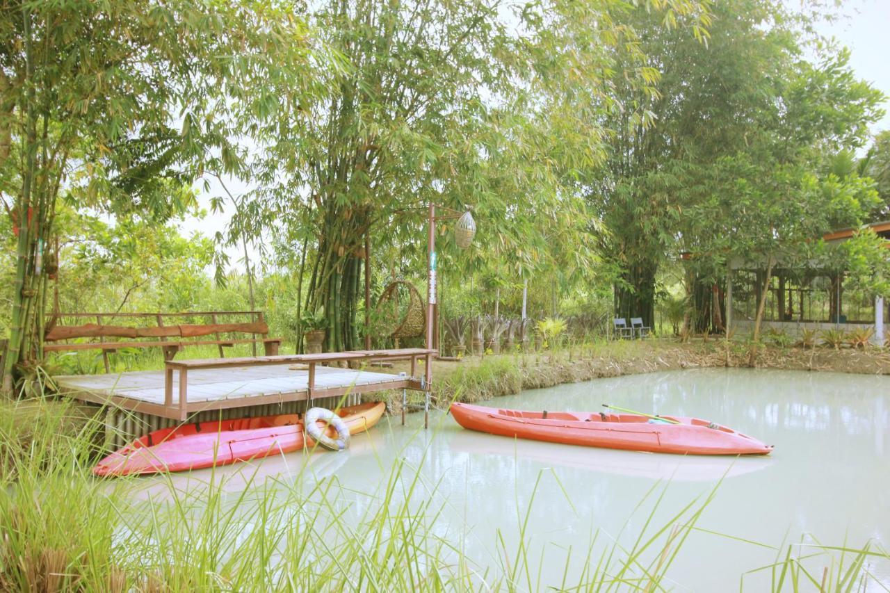 Hotel เรือนไทยใจสุขเอ๋ย Ban Bang Wa Exterior foto